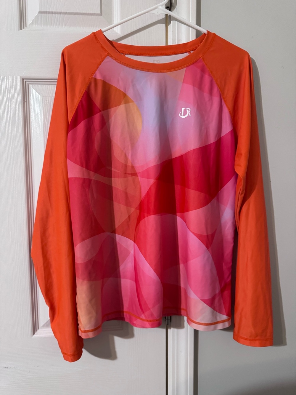 Deerose Orange Women’s Rash Guard SPF 50+